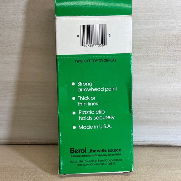 Berol Boldliner 7700 Series Medium Fine Porous Tip Ink Pens - Picture 4 of 4